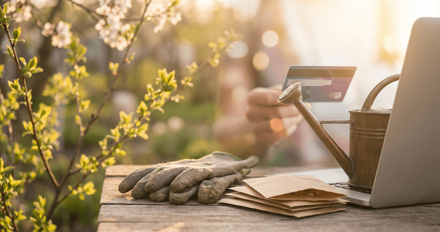 Dein Garten wartet: Spar mit Cashback!