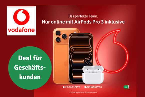 Vodafone Business Deal: Gratis AirPods Pro 3