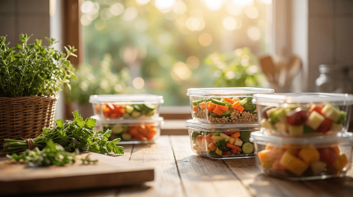 7 Wege: 80 €* sparen mit Meal Prep