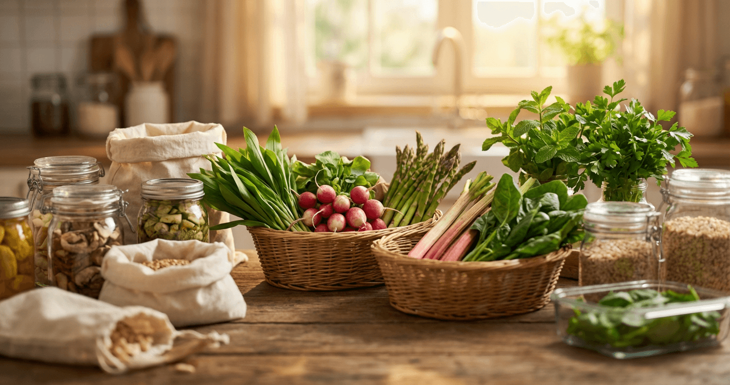 Meal prep marzo 2026: Ahorra hasta 150€ al mes con alimentos de temporada