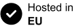 hosted in eu logo
